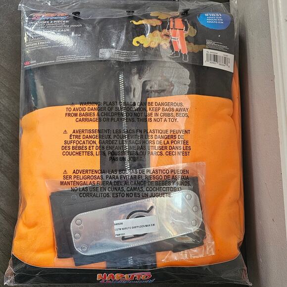 NEW Naruto Shippuden Cosplay Anime Halloween Costume Adult S/M (Fits To SZ:42) - Picture 2 of 2